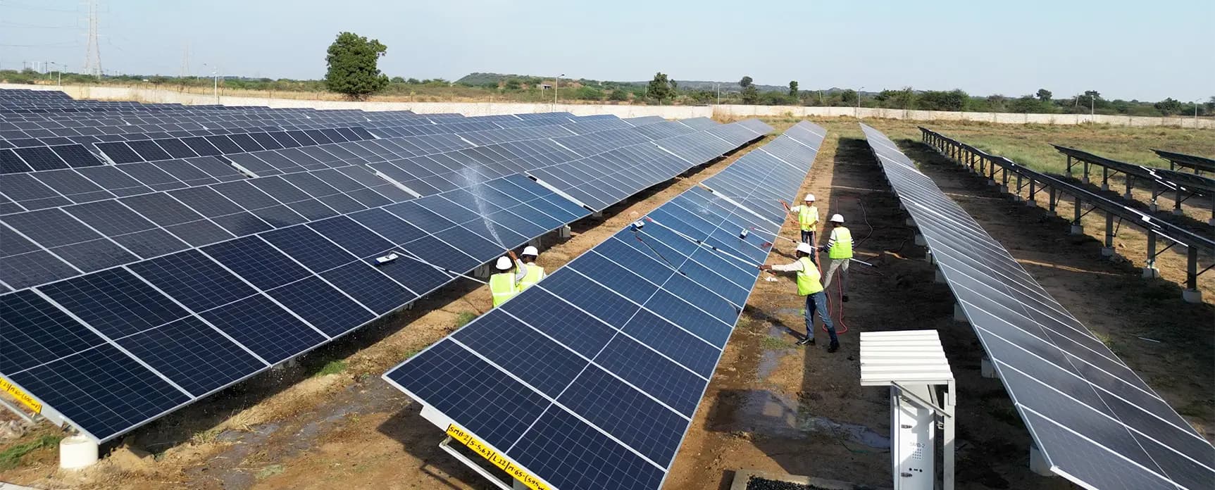 Solar panels at Savani Textiles facility